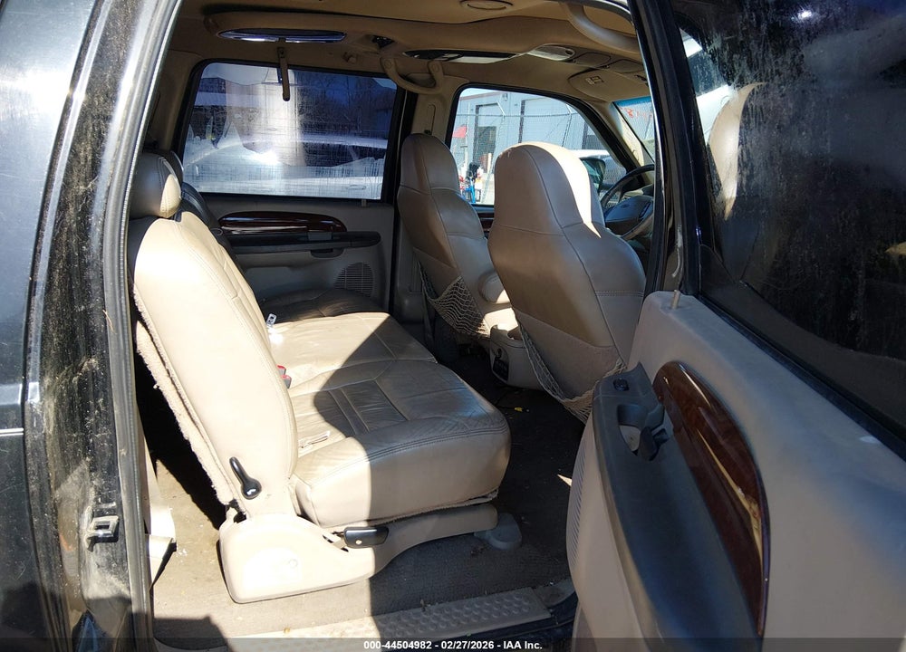 2000 FORD EXCURSION LIMITED VIN: 1FMNU43S0YED77811