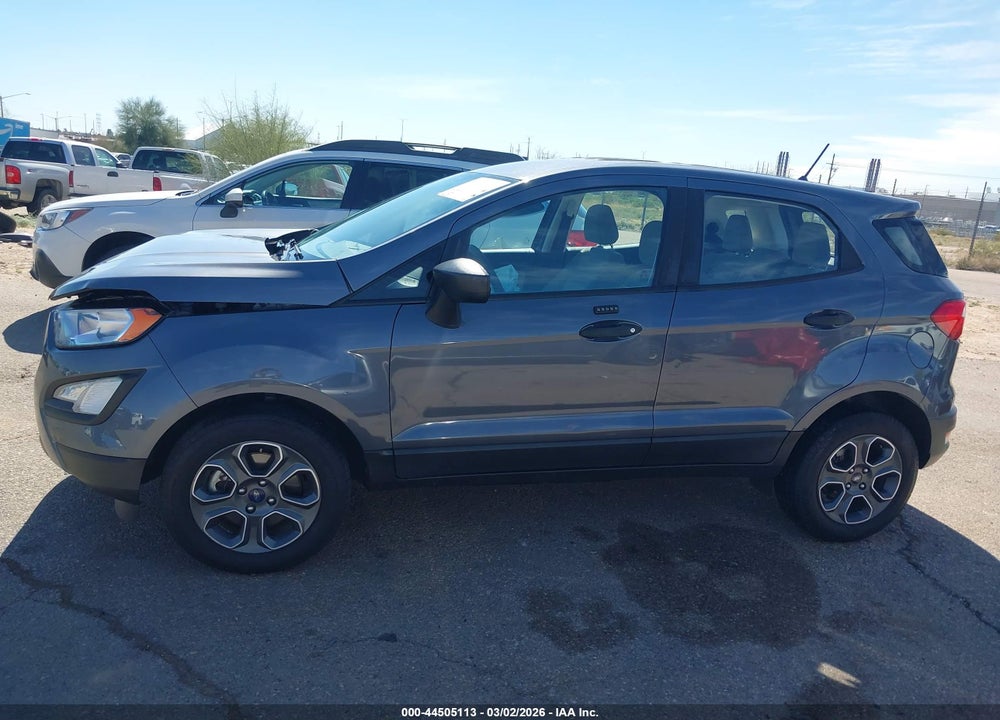 2018 FORD ECOSPORT S VIN: MAJ6P1SL2JC161054