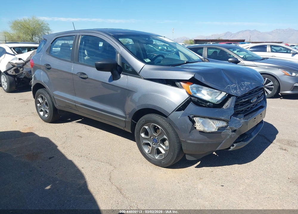 2018 FORD ECOSPORT S VIN: MAJ6P1SL2JC161054