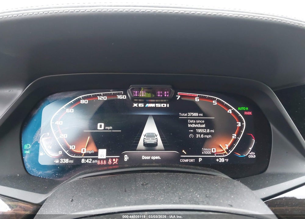 2020 BMW X6 M50I VIN: 5UXCY8C05L9C96084