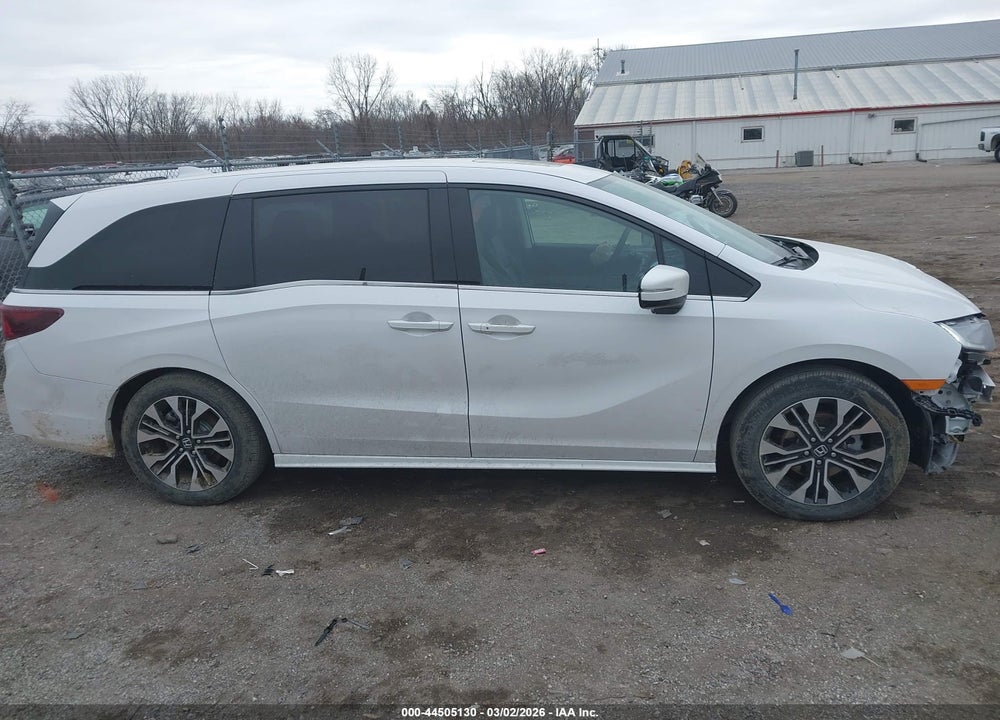 2025 HONDA ODYSSEY ELITE VIN: 5FNRL6H98SB029450