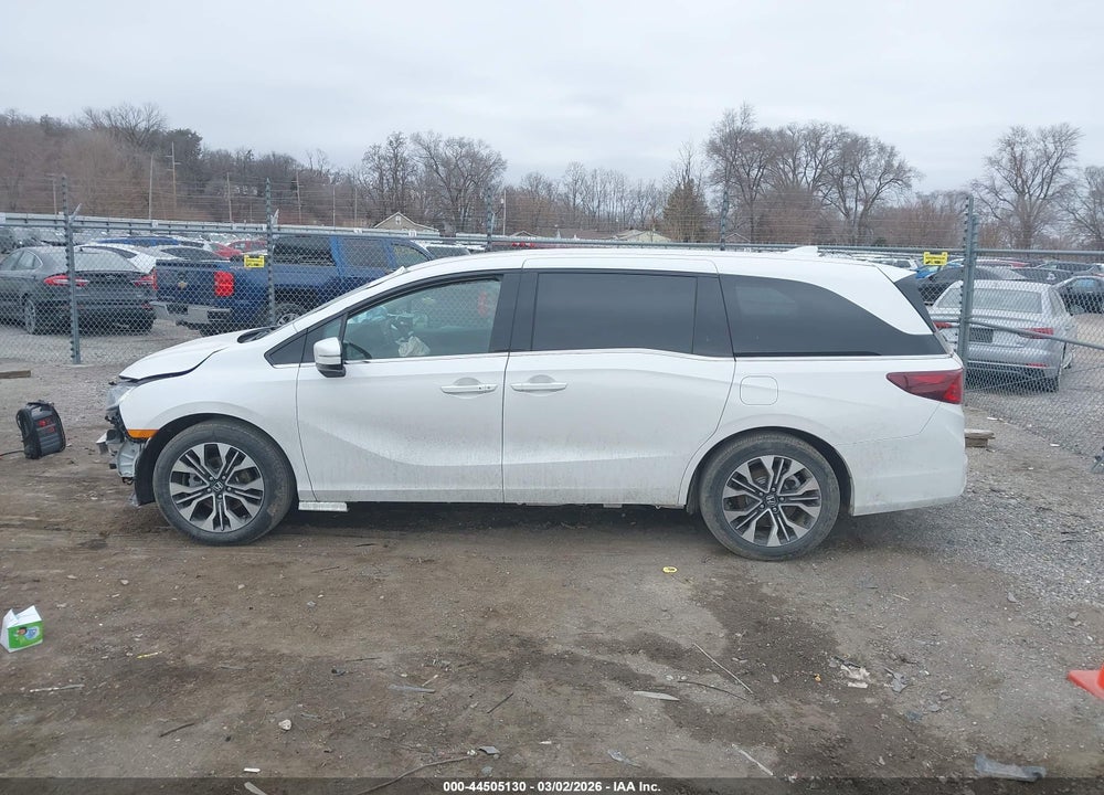 2025 HONDA ODYSSEY ELITE VIN: 5FNRL6H98SB029450