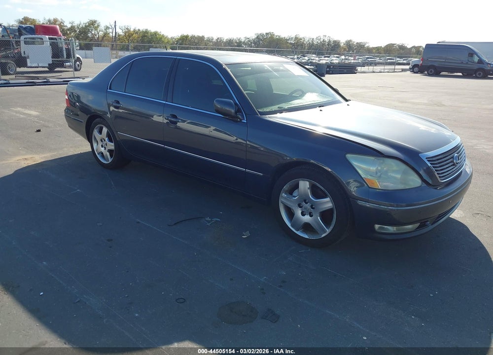 2005 LEXUS LS 430 VIN: JTHBN36F755007642