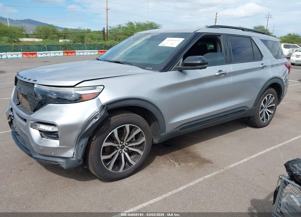 2020 FORD EXPLORER ST VIN: 1FM5K8GC5LGC31238