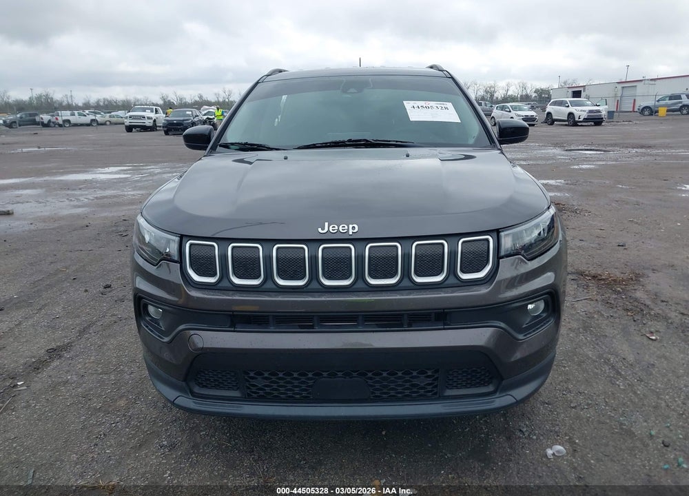 2022 JEEP COMPASS LATITUDE FWD VIN: 3C4NJCBB1NT113002