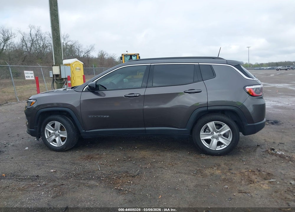 2022 JEEP COMPASS LATITUDE FWD VIN: 3C4NJCBB1NT113002
