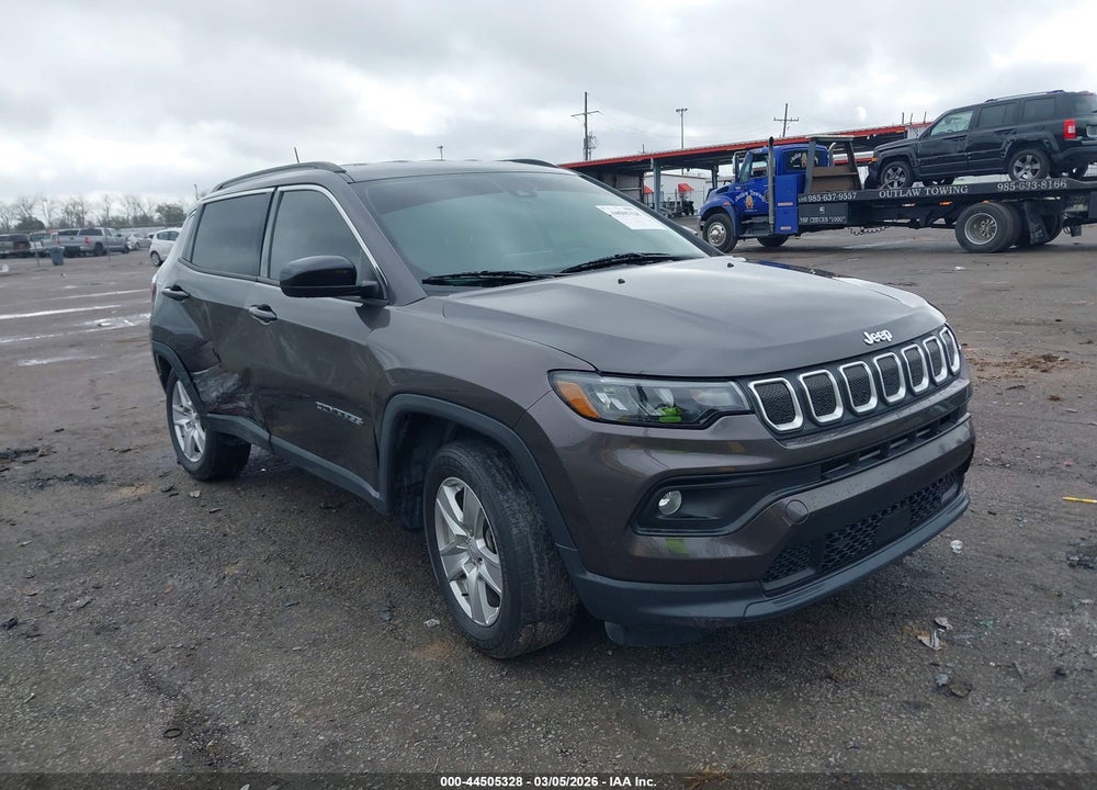 2022 JEEP COMPASS LATITUDE FWD VIN: 3C4NJCBB1NT113002