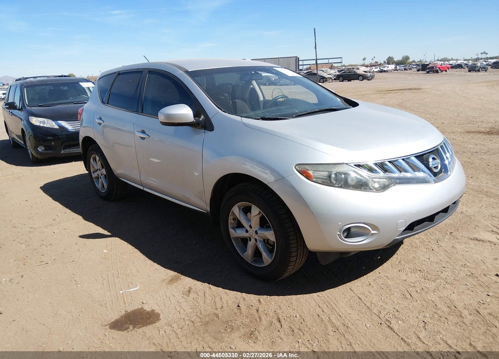 2010 NISSAN MURANO S VIN: JN8AZ1MU9AW018397