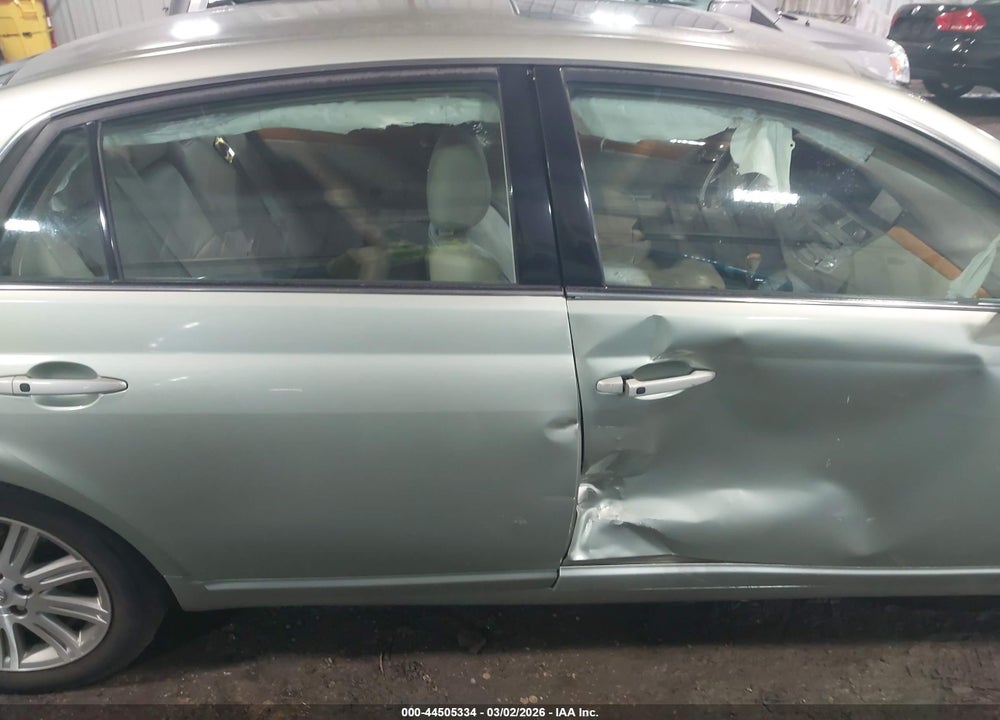 2007 TOYOTA AVALON LIMITED VIN: 4T1BK36B97U246833