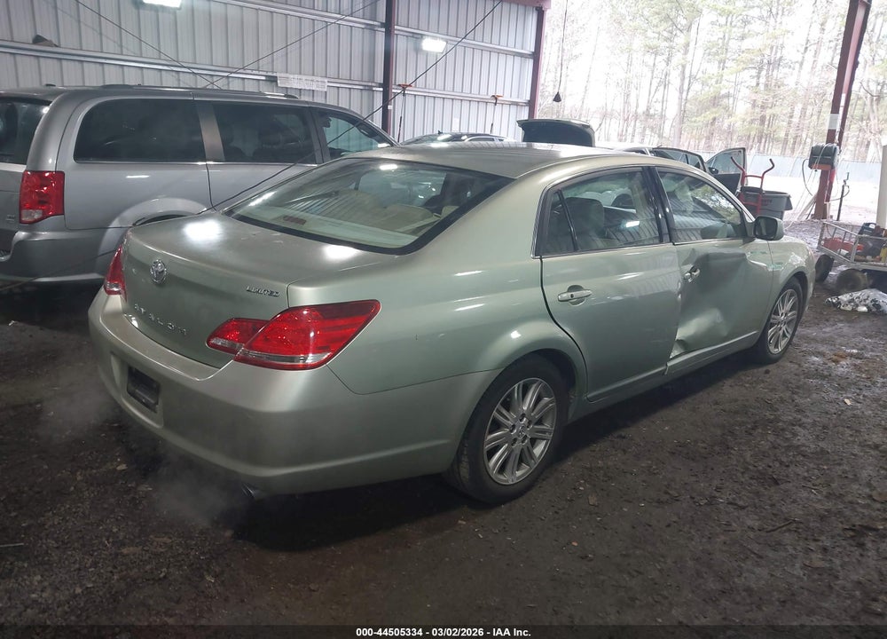 2007 TOYOTA AVALON LIMITED VIN: 4T1BK36B97U246833