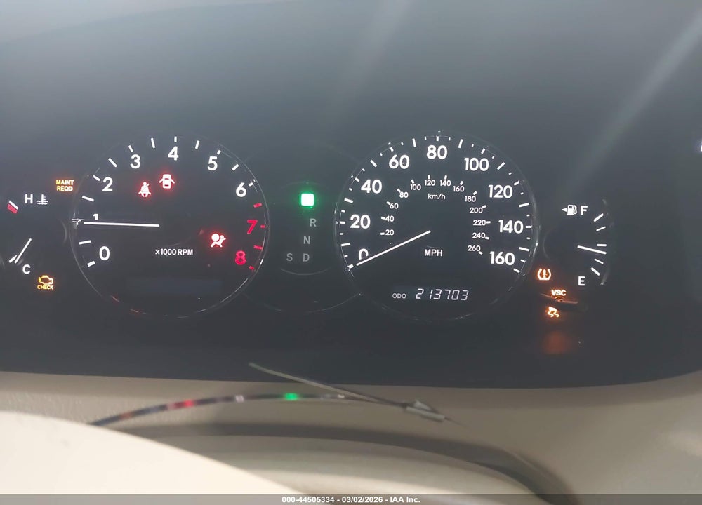 2007 TOYOTA AVALON LIMITED VIN: 4T1BK36B97U246833