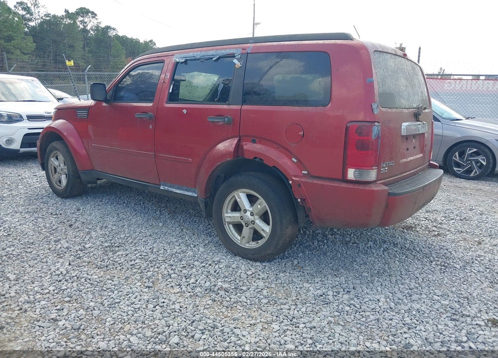 2007 DODGE NITRO SLT/RT VIN: 1D8GT58K27W666469