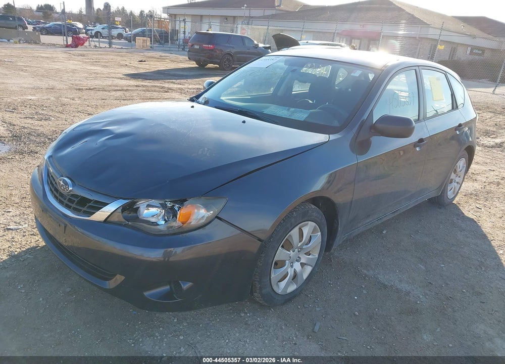 2008 SUBARU IMPREZA 2.5I VIN: JF1GH61658H830621