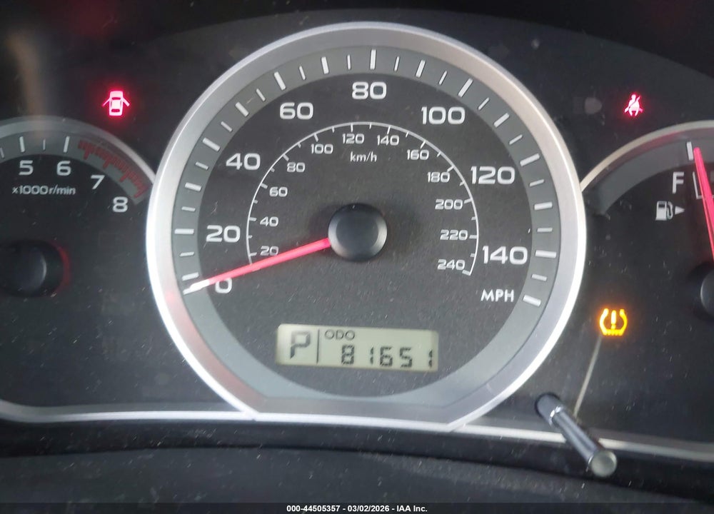 2008 SUBARU IMPREZA 2.5I VIN: JF1GH61658H830621