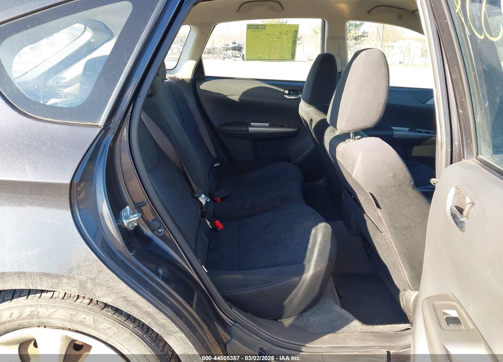 2008 SUBARU IMPREZA 2.5I VIN: JF1GH61658H830621