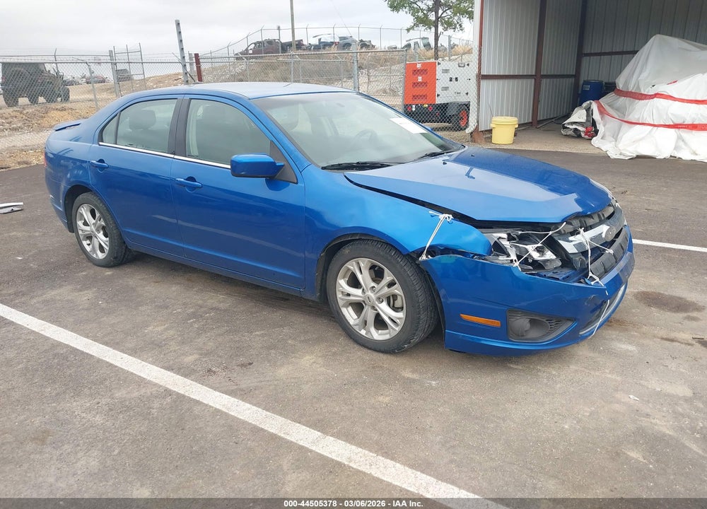 2012 FORD FUSION SE VIN: 3FAHP0HA5CR116140