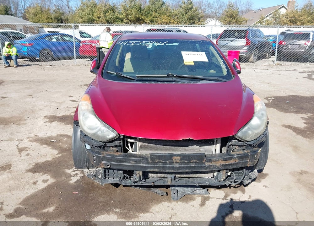 2013 HYUNDAI ELANTRA GLS VIN: 5NPDH4AE9DH368018