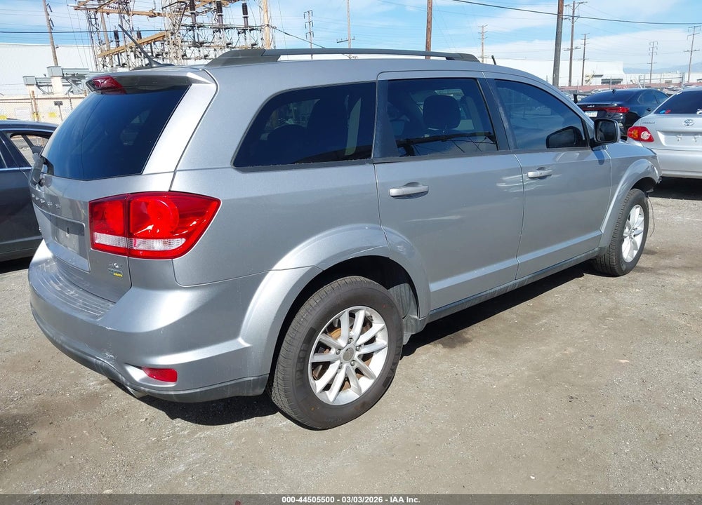 2015 DODGE JOURNEY SXT VIN: 3C4PDCBG1FT696524