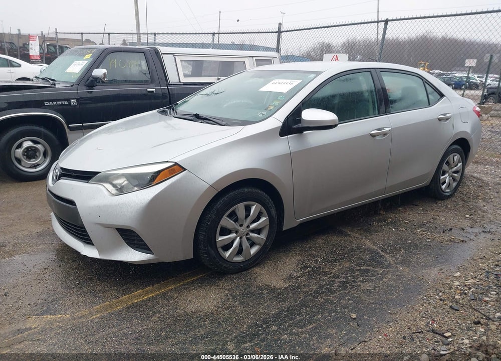2014 TOYOTA COROLLA LE VIN: 5YFBURHE9EP068103