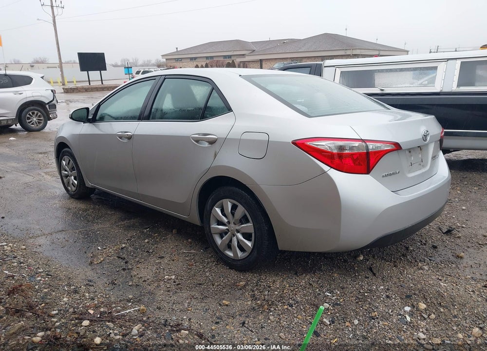 2014 TOYOTA COROLLA LE VIN: 5YFBURHE9EP068103