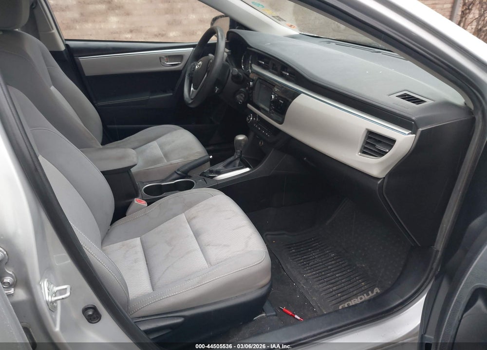 2014 TOYOTA COROLLA LE VIN: 5YFBURHE9EP068103