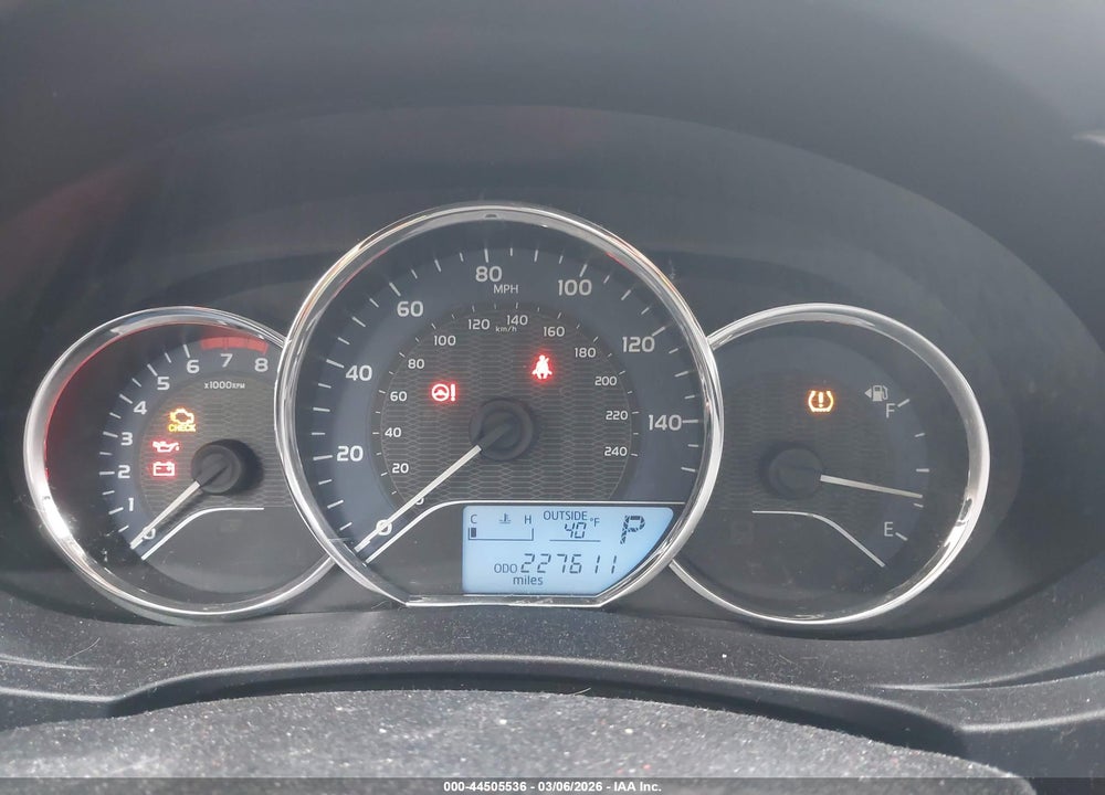 2014 TOYOTA COROLLA LE VIN: 5YFBURHE9EP068103