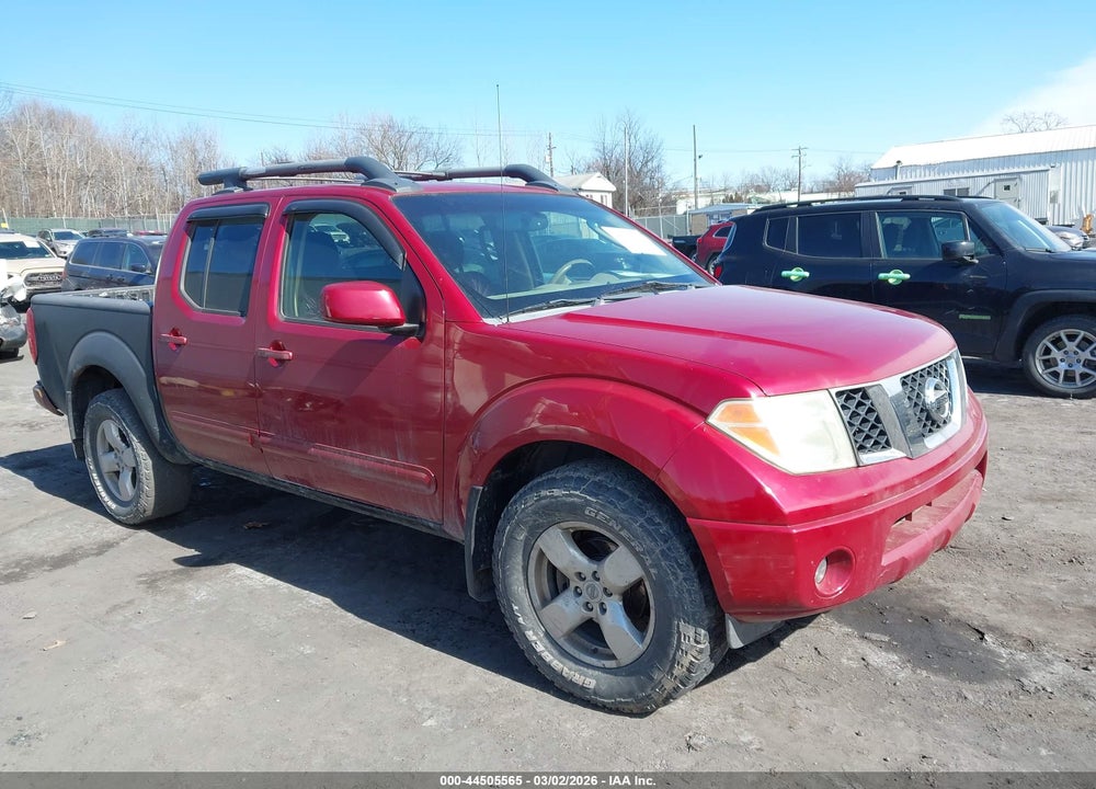 2008 NISSAN FRONTIER LE VIN: 1N6AD07W48C449997