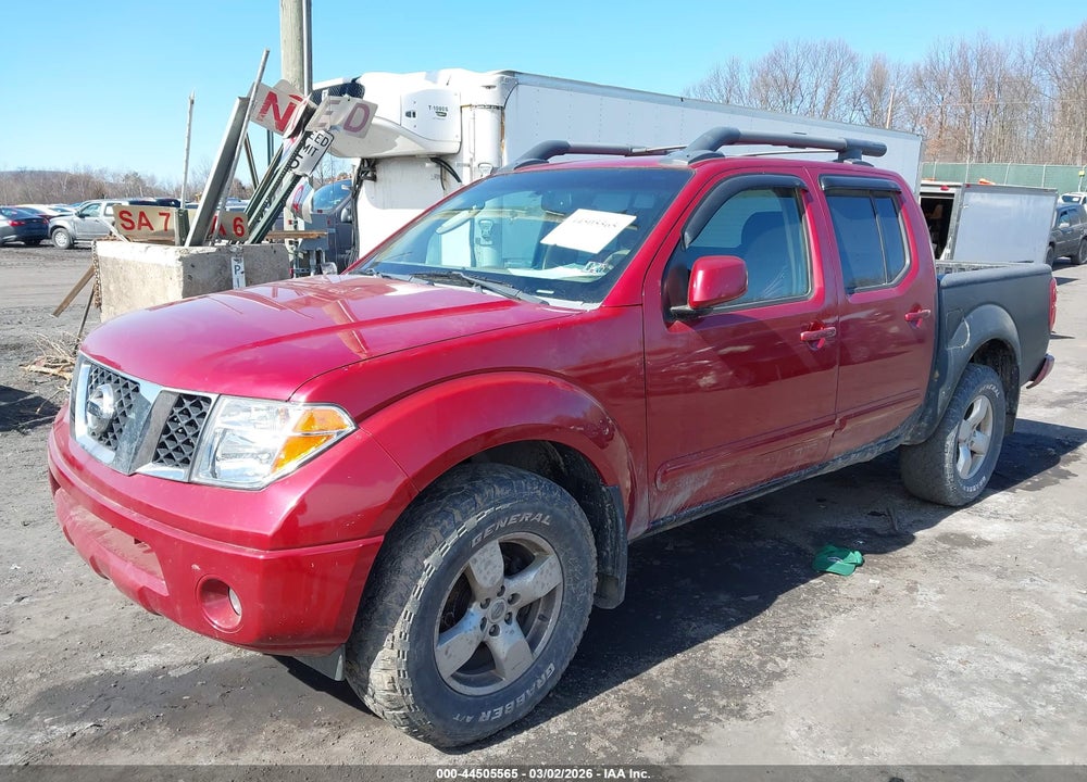 2008 NISSAN FRONTIER LE VIN: 1N6AD07W48C449997