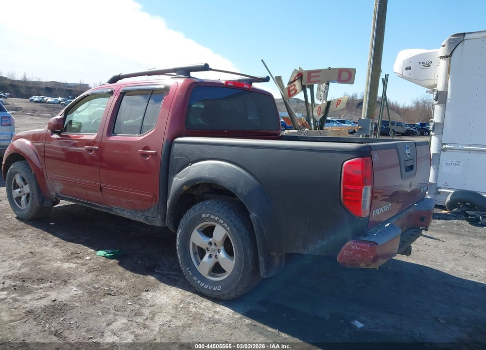 2008 NISSAN FRONTIER LE VIN: 1N6AD07W48C449997
