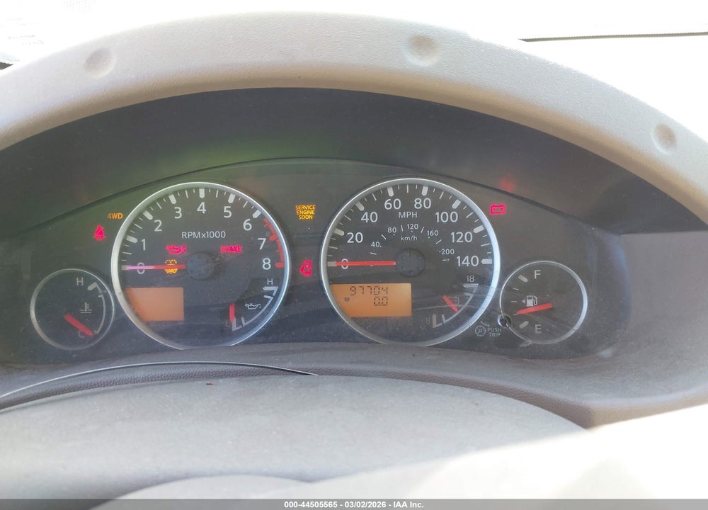 2008 NISSAN FRONTIER LE VIN: 1N6AD07W48C449997