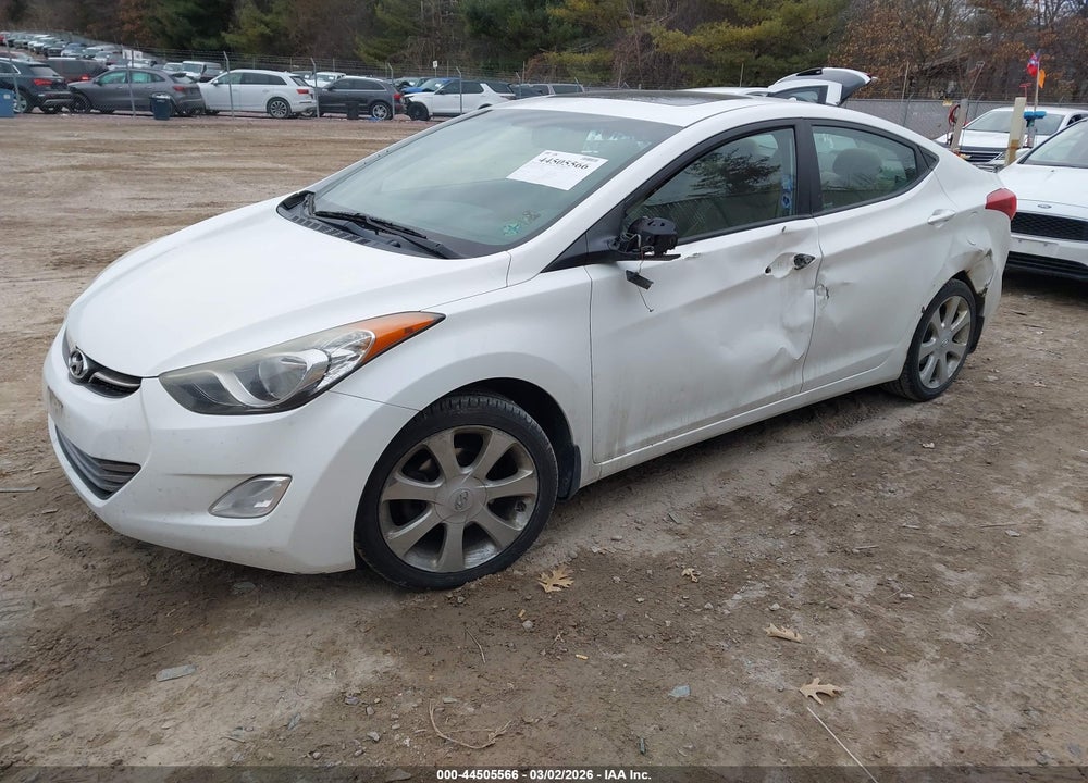2013 HYUNDAI ELANTRA LIMITED VIN: 5NPDH4AE0DH172260