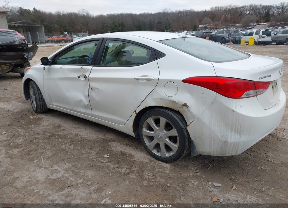 2013 HYUNDAI ELANTRA LIMITED VIN: 5NPDH4AE0DH172260