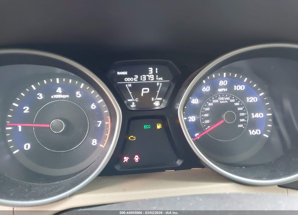 2013 HYUNDAI ELANTRA LIMITED VIN: 5NPDH4AE0DH172260