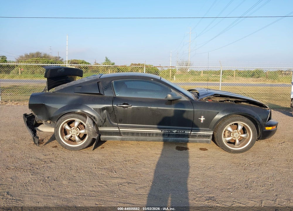 2007 FORD MUSTANG V6 DELUXE/V6 PREMIUM VIN: 1ZVFT80N475366209