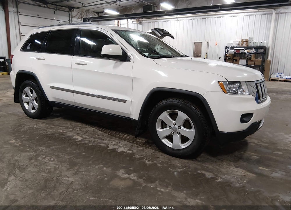 2012 JEEP GRAND CHEROKEE LAREDO VIN: 1C4RJFAT7CC145345