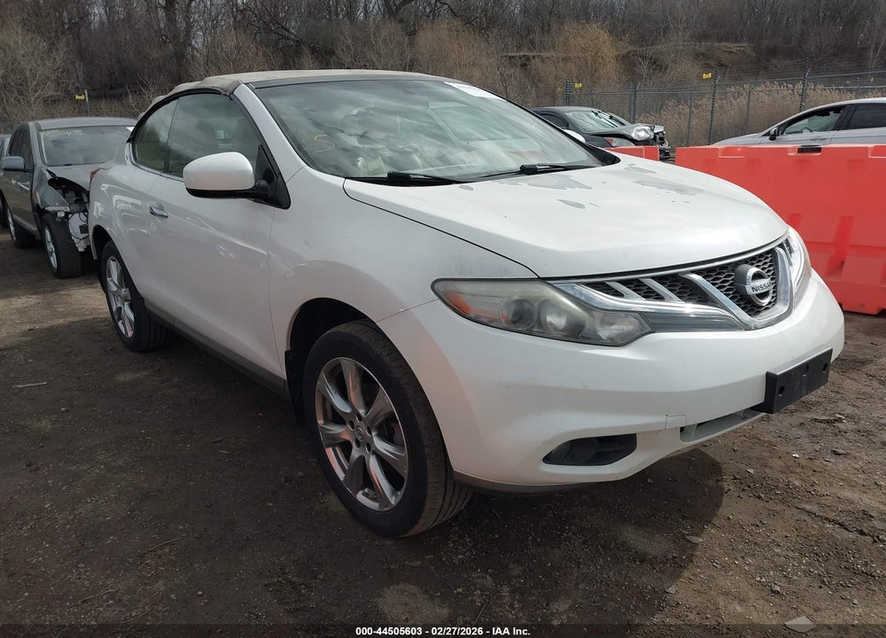 2014 NISSAN MURANO CROSSCABRIOLET VIN: JN8AZ1FYXEW302529