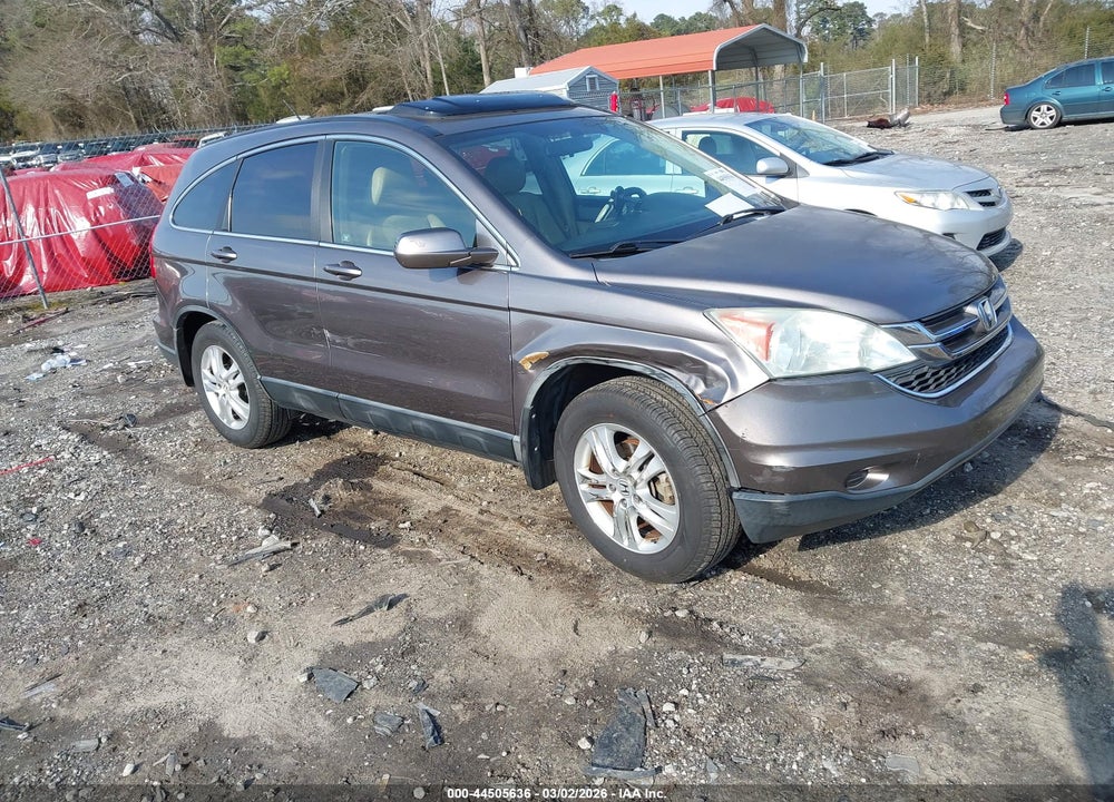 2010 HONDA CR-V EX-L VIN: 5J6RE3H76AL042484