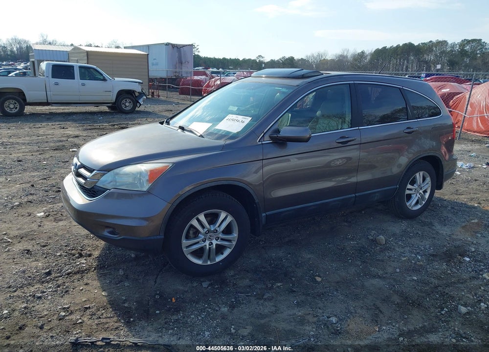 2010 HONDA CR-V EX-L VIN: 5J6RE3H76AL042484