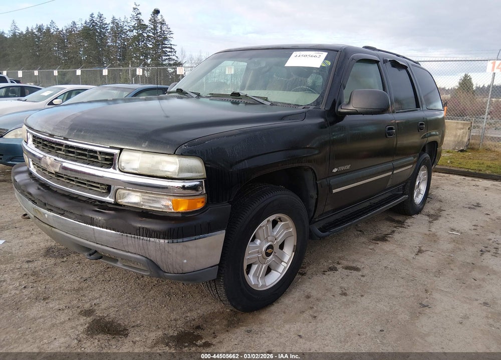 2003 CHEVROLET TAHOE LS VIN: 1GNEK13Z03J109984