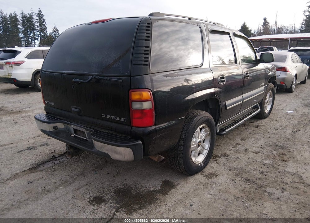 2003 CHEVROLET TAHOE LS VIN: 1GNEK13Z03J109984