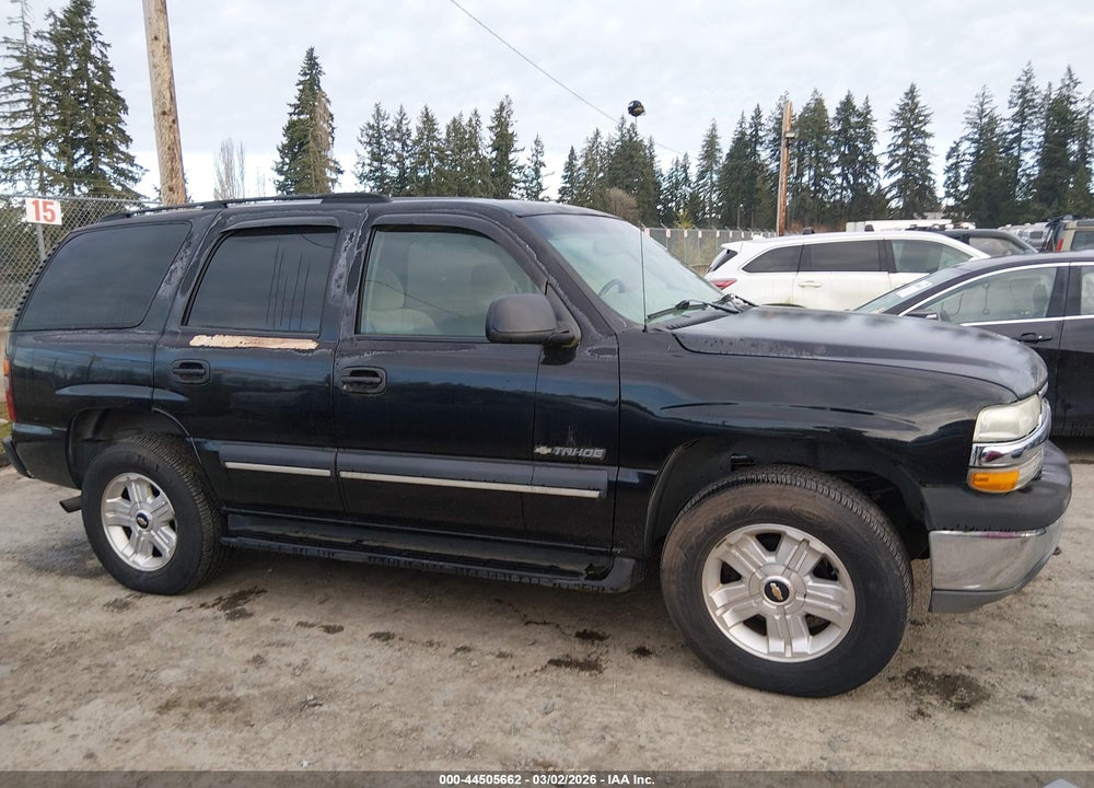 2003 CHEVROLET TAHOE LS VIN: 1GNEK13Z03J109984
