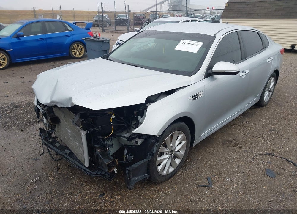 2017 KIA OPTIMA LX VIN: 5XXGT4L34HG124690