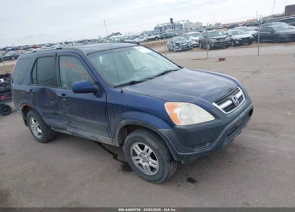 2003 HONDA CR-V EX VIN: JHLRD778X3C008483