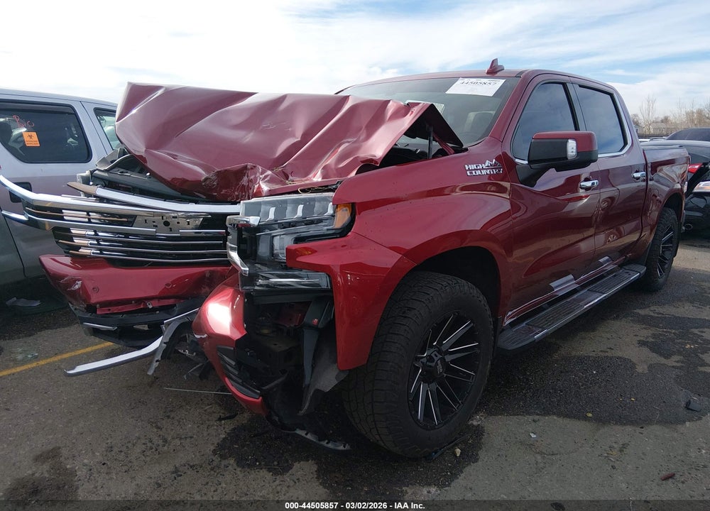 2020 CHEVROLET SILVERADO 1500 4WD  SHORT BED HIGH COUNTRY VIN: 1GCUYHEL8LZ245852