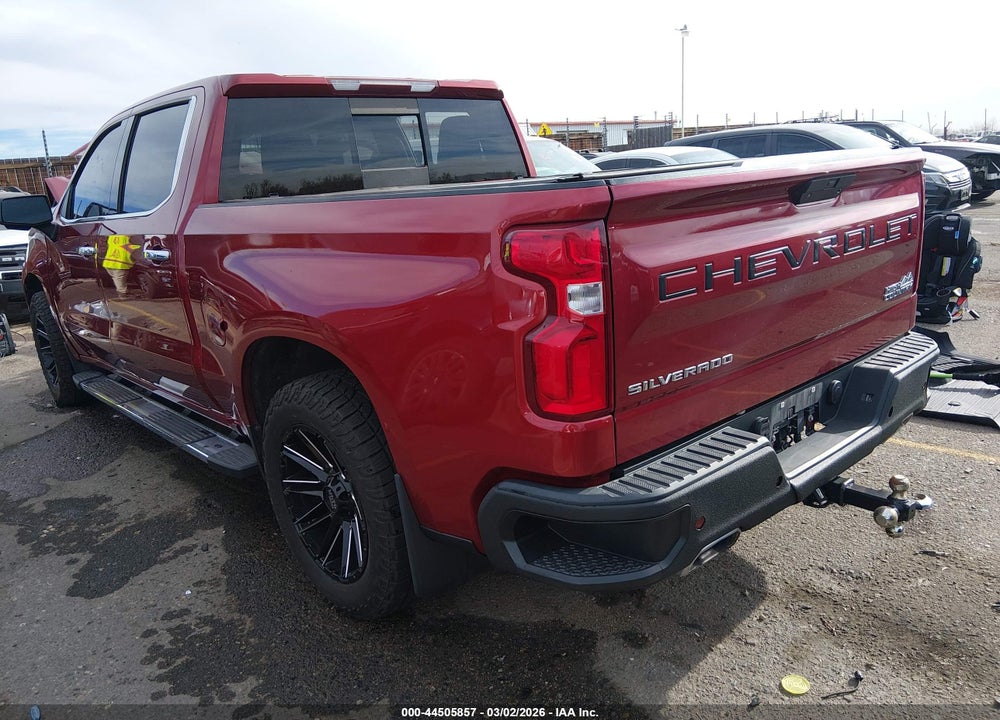 2020 CHEVROLET SILVERADO 1500 4WD  SHORT BED HIGH COUNTRY VIN: 1GCUYHEL8LZ245852