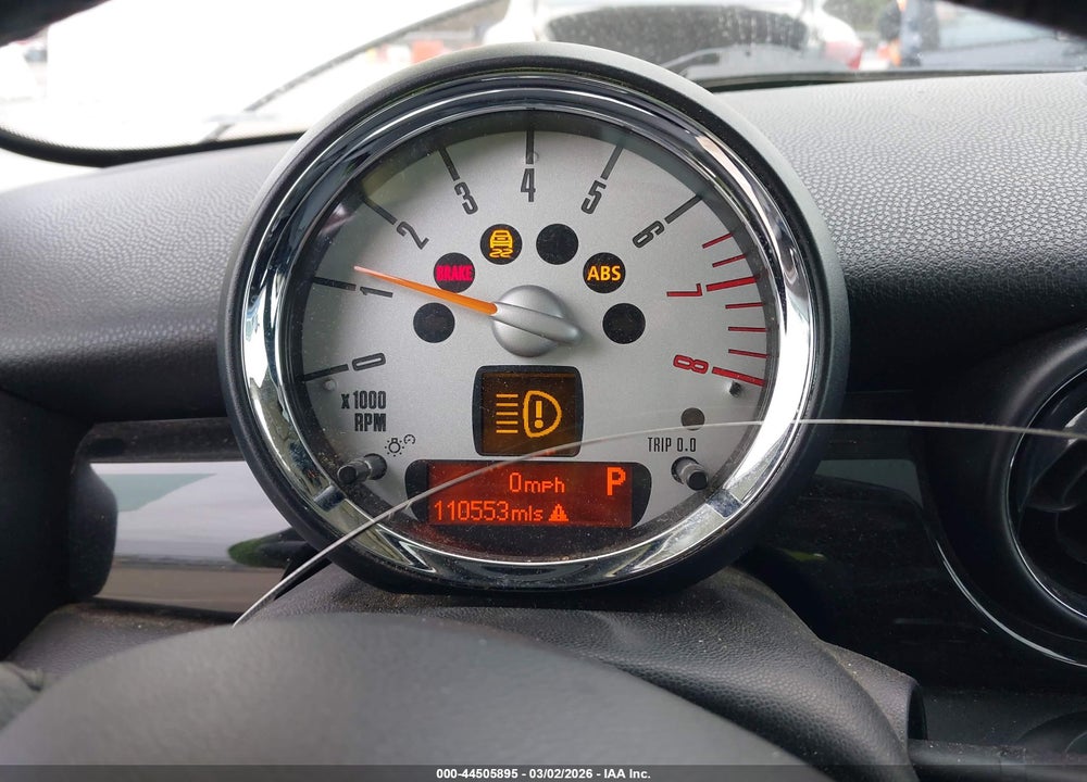 2012 MINI COOPER VIN: WMWSU3C50CT254684