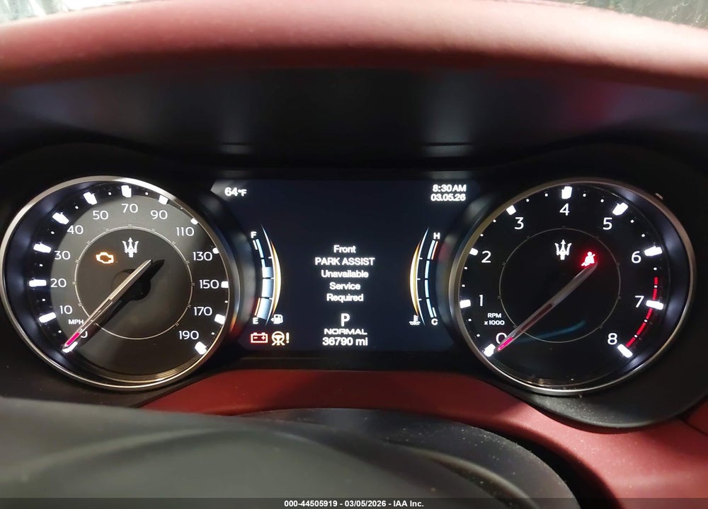 2023 MASERATI GHIBLI MODENA Q4 VIN: ZAM57YTM0PX411510