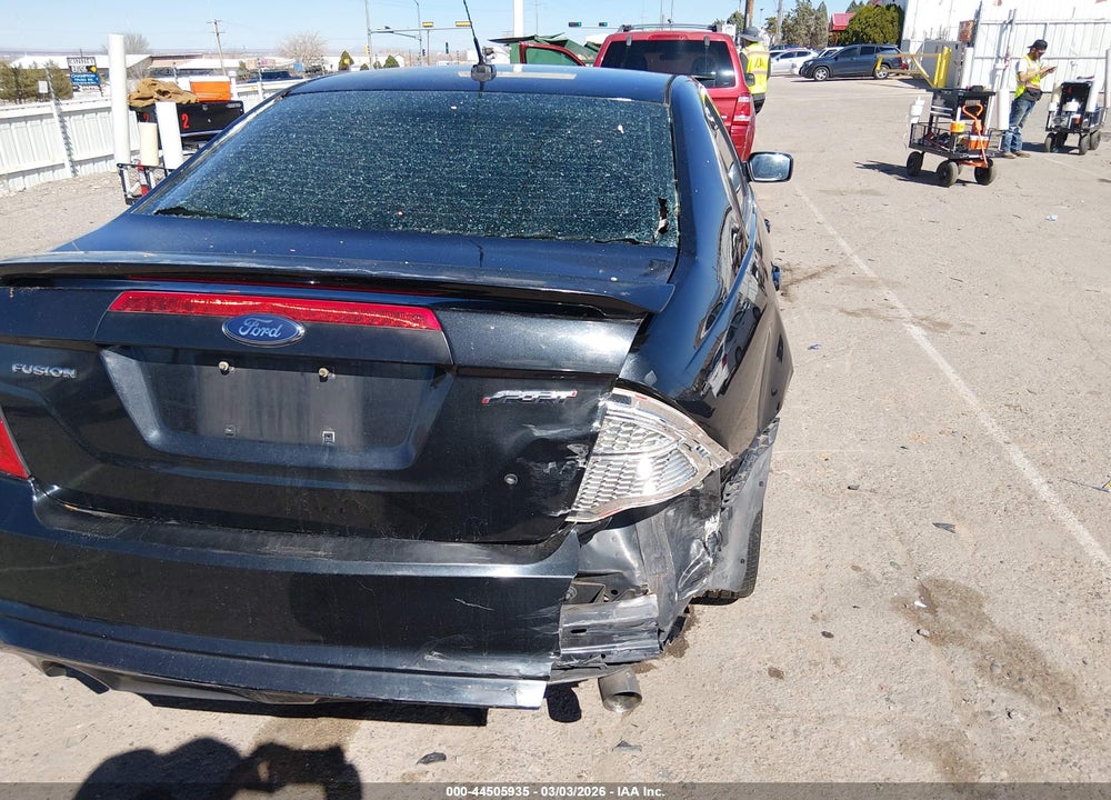 2010 FORD FUSION SPORT VIN: 3FAHP0KC7AR199559