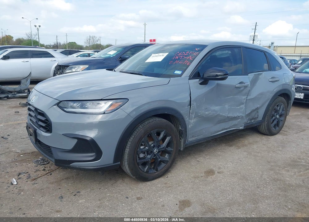 2024 HONDA HR-V 2WD SPORT/2WD SPORT W/O BSI VIN: 3CZRZ1H56RM728896