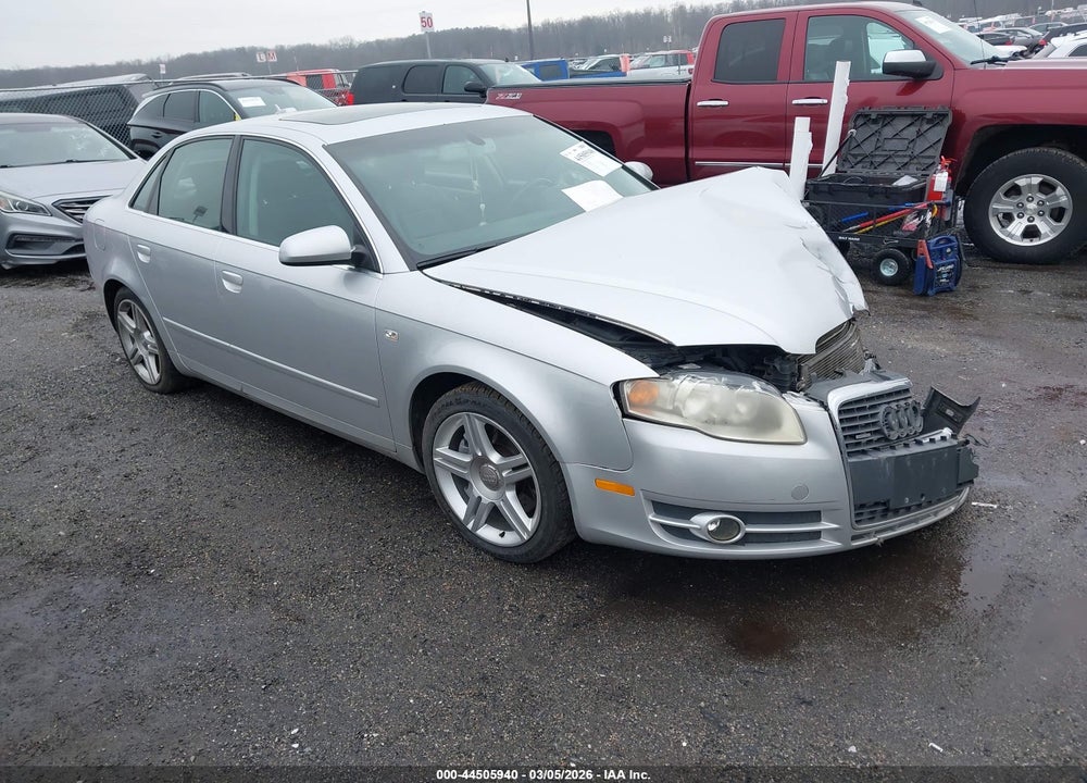 2006 AUDI A4 2.0T VIN: WAUDF78E46A138830
